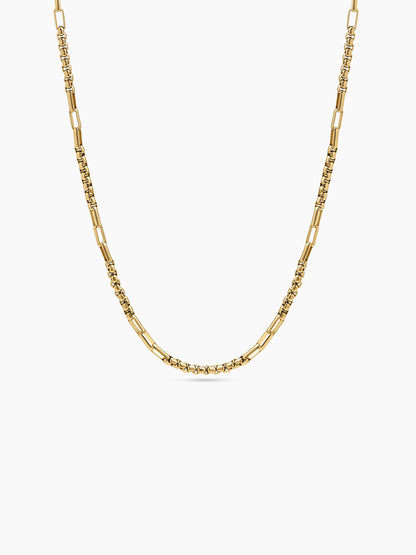 Anton Box Link 18K Gold Plated Men's Chain