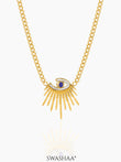 Anubis Eye 18K Gold Plated Necklace