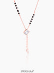Anvi Rosegold Plated Mangalsutra