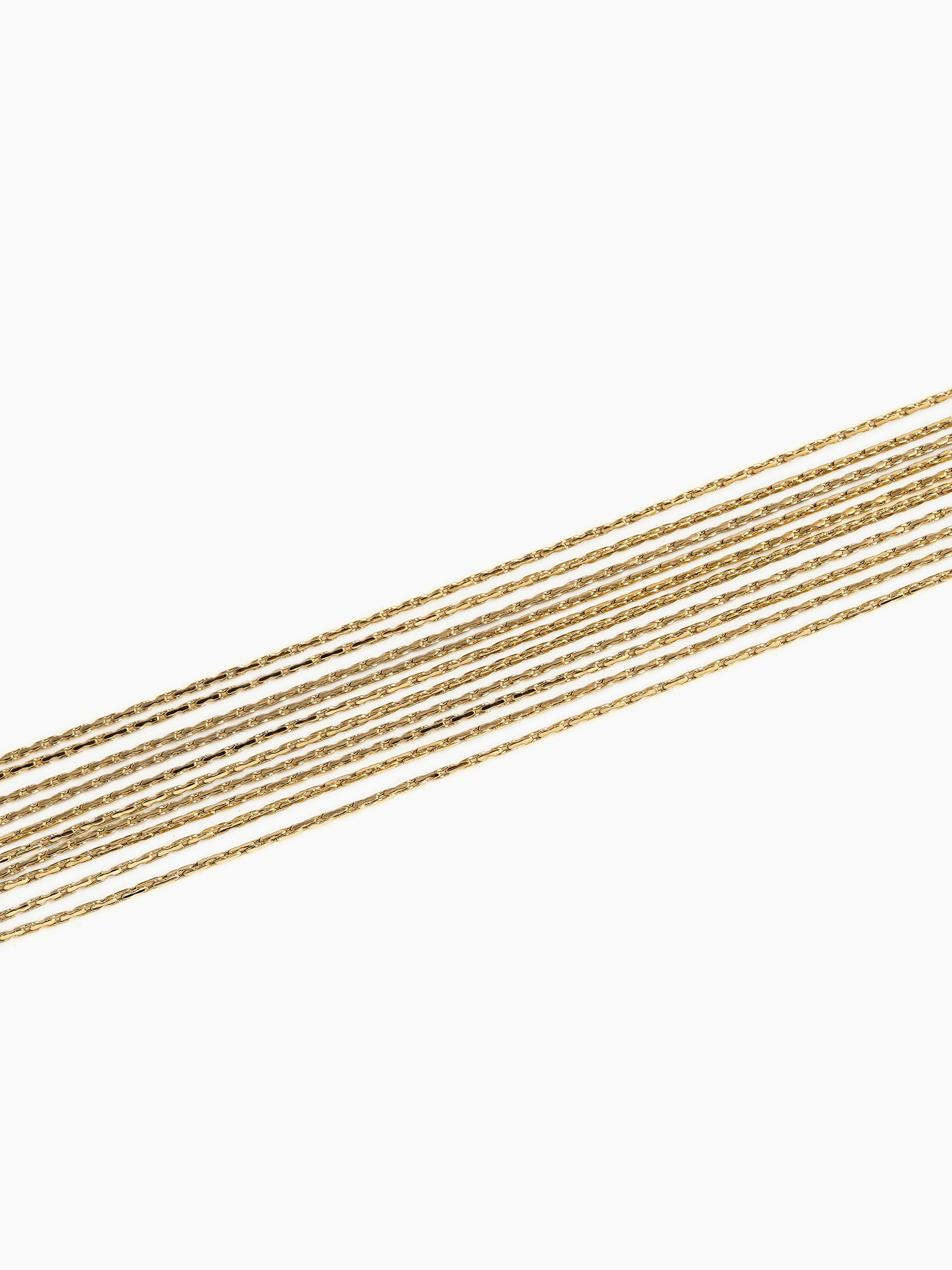 Anya Layered 18K Gold Plated Chain Bracelet - Swashaa