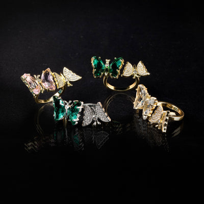 Aral Butterfly Ring