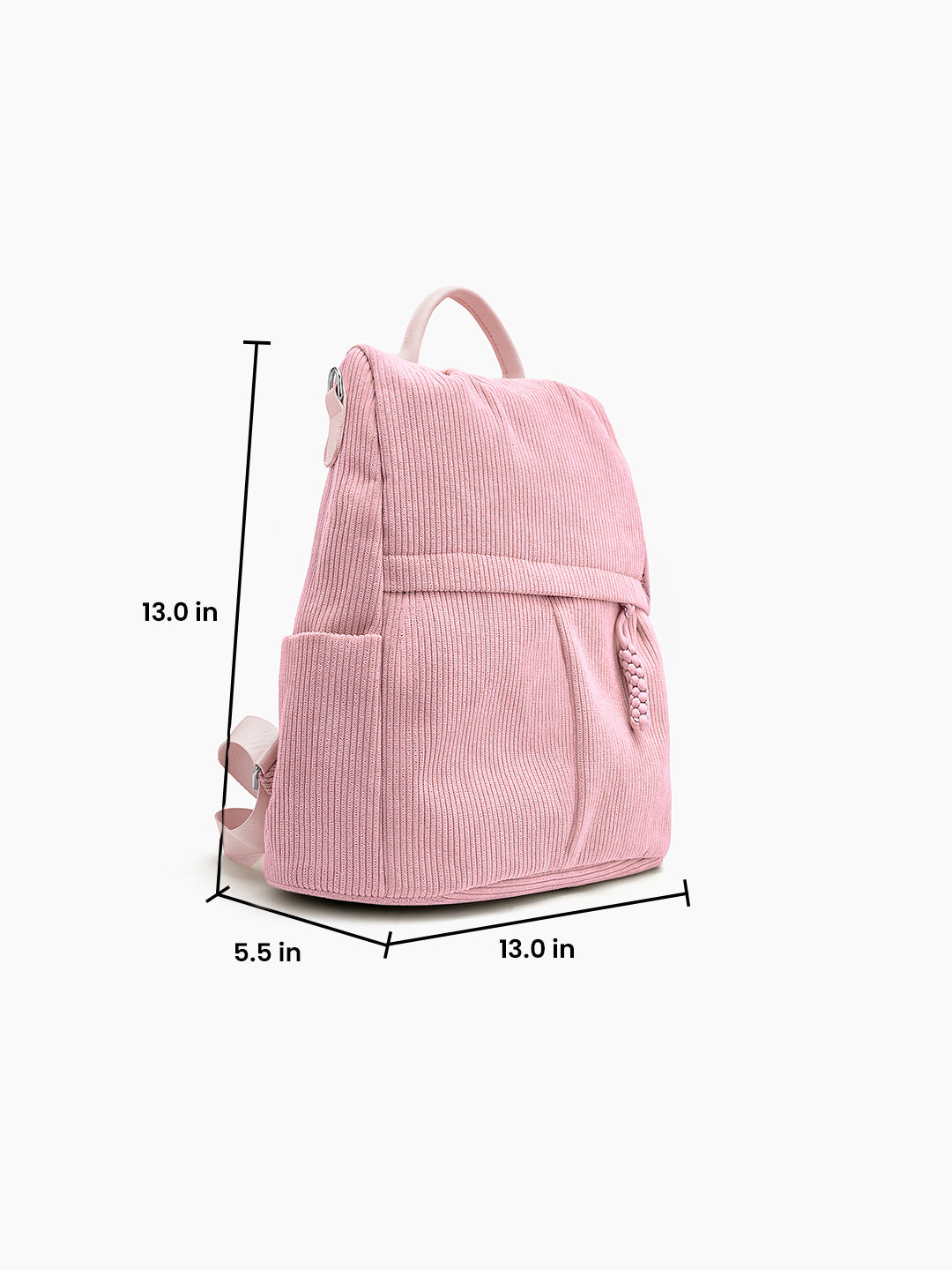 Arden Baby Pink Back Pack Bag - Swashaa
