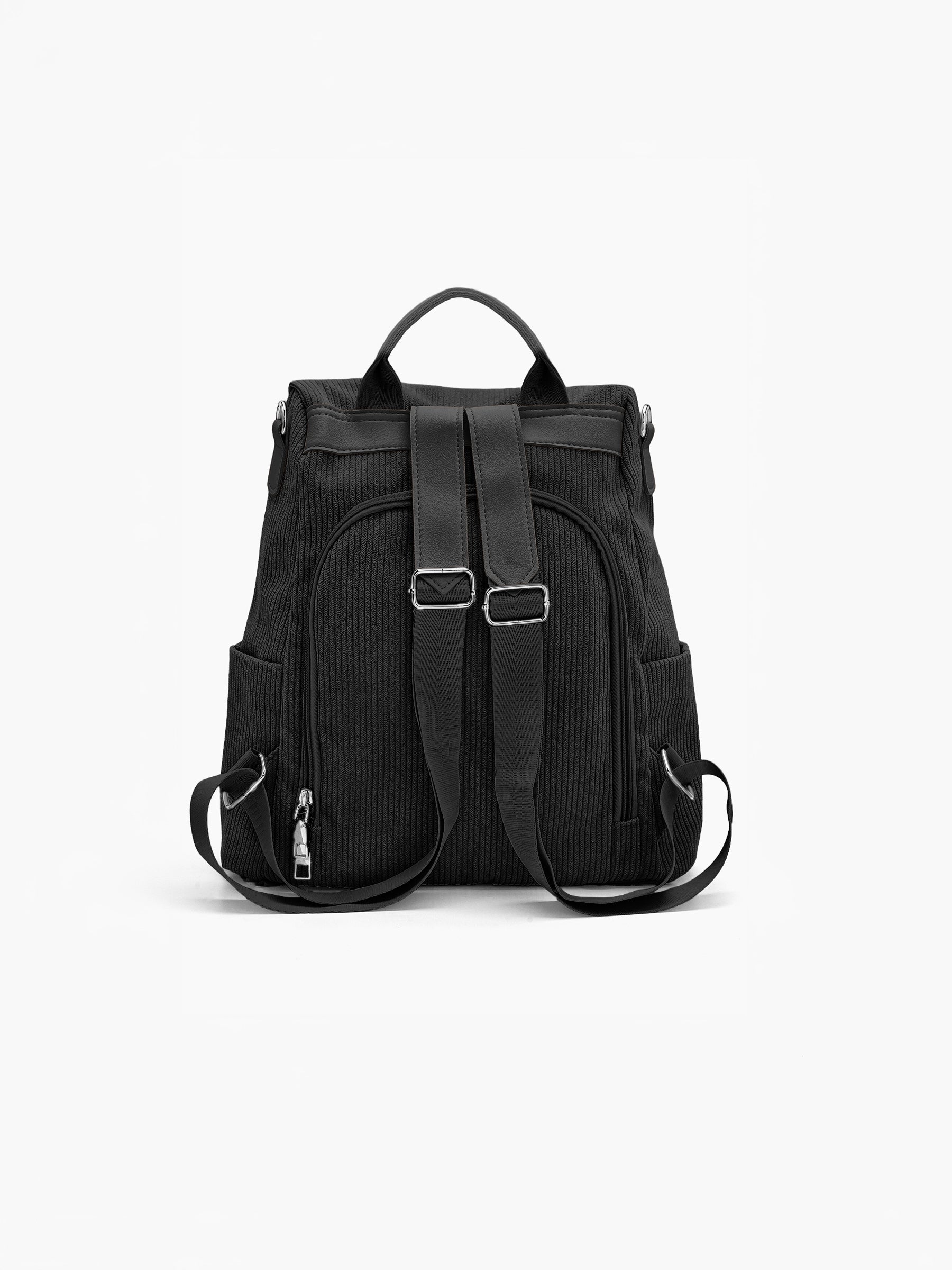 Arden Black Back Pack Bag - Swashaa