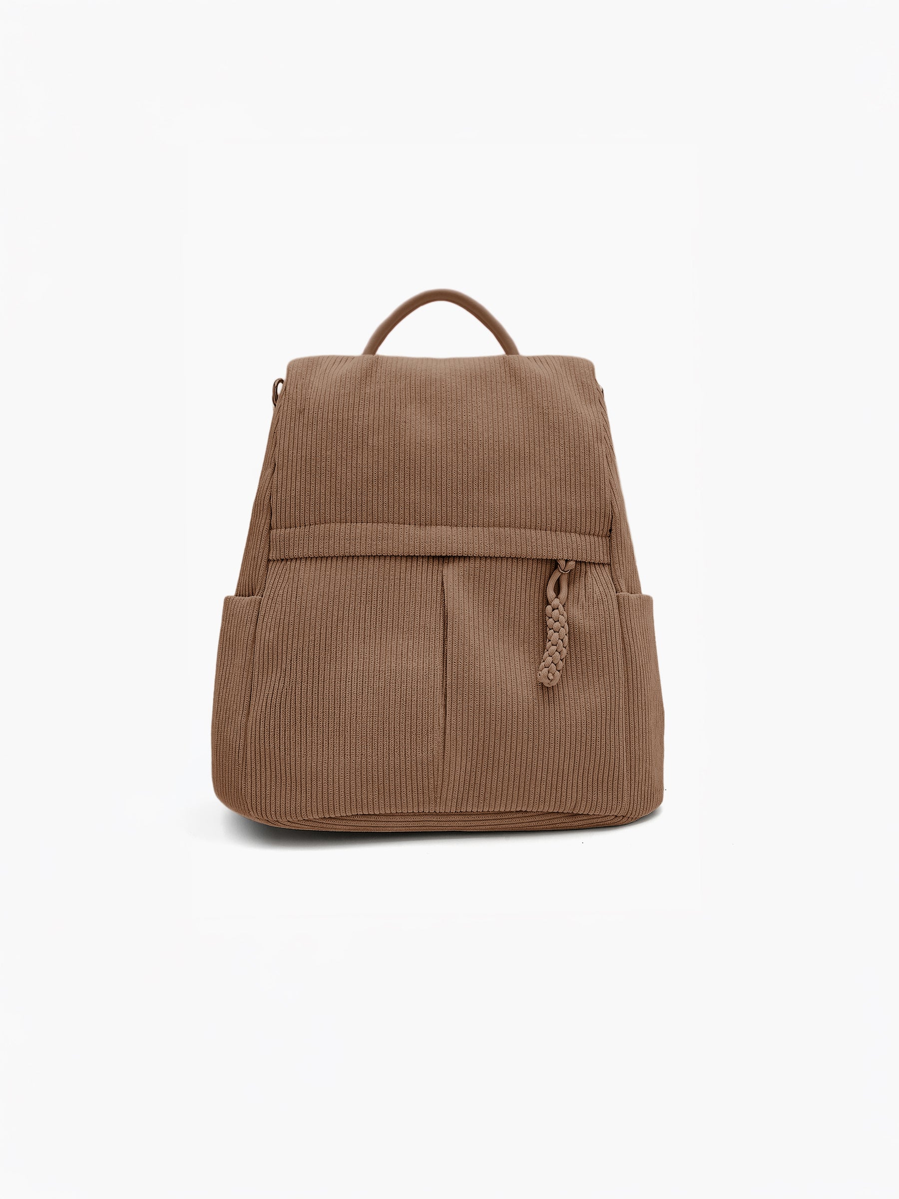 Arden Brown Back Pack Bag - Swashaa