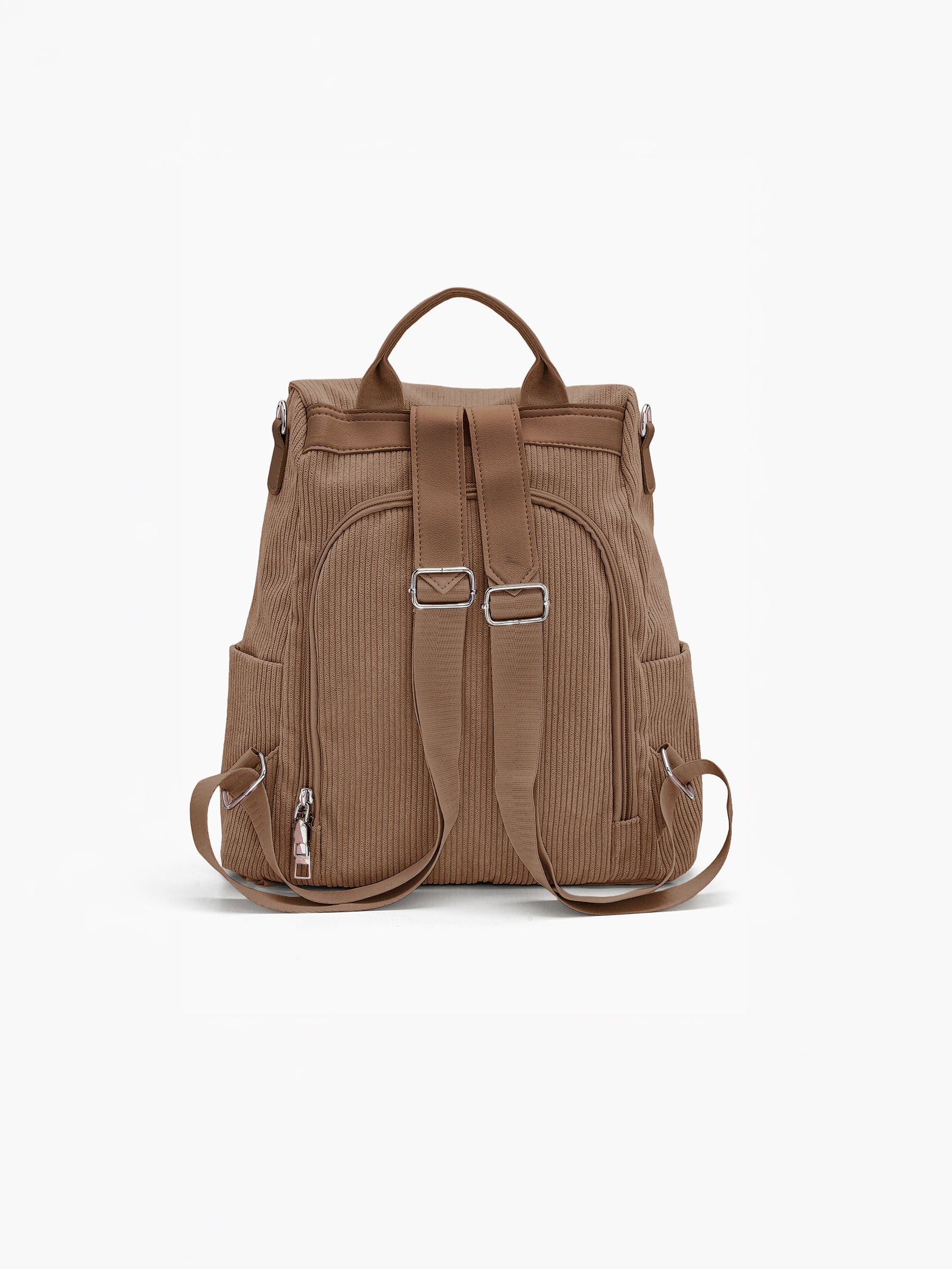 Arden Brown Back Pack Bag - Swashaa