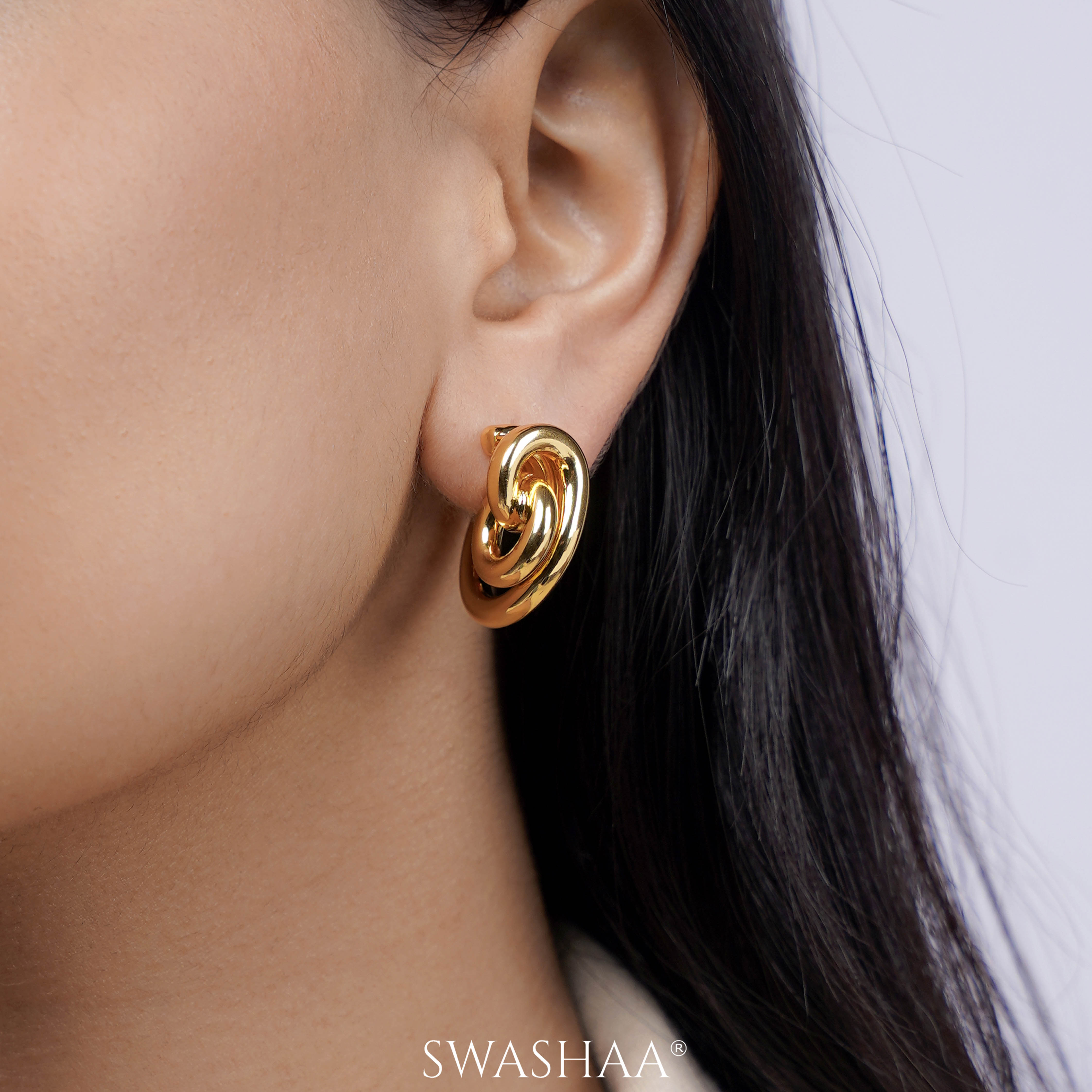 Ariadne 18K Gold Plated Earrings