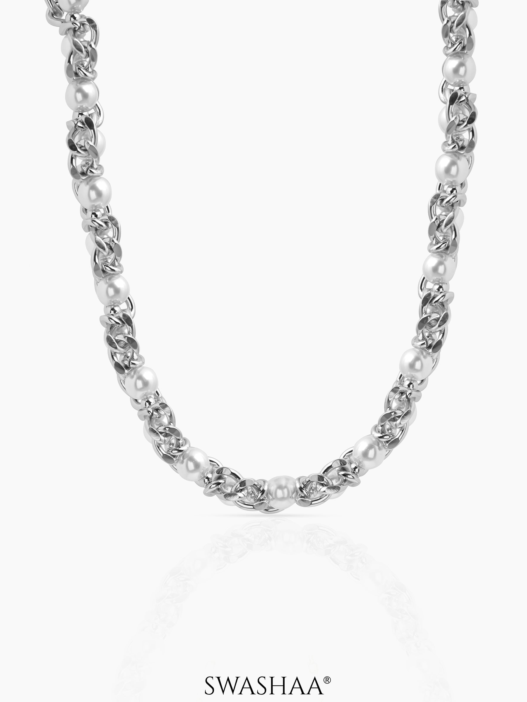 Arlo Pearl Twisted Men's Chain