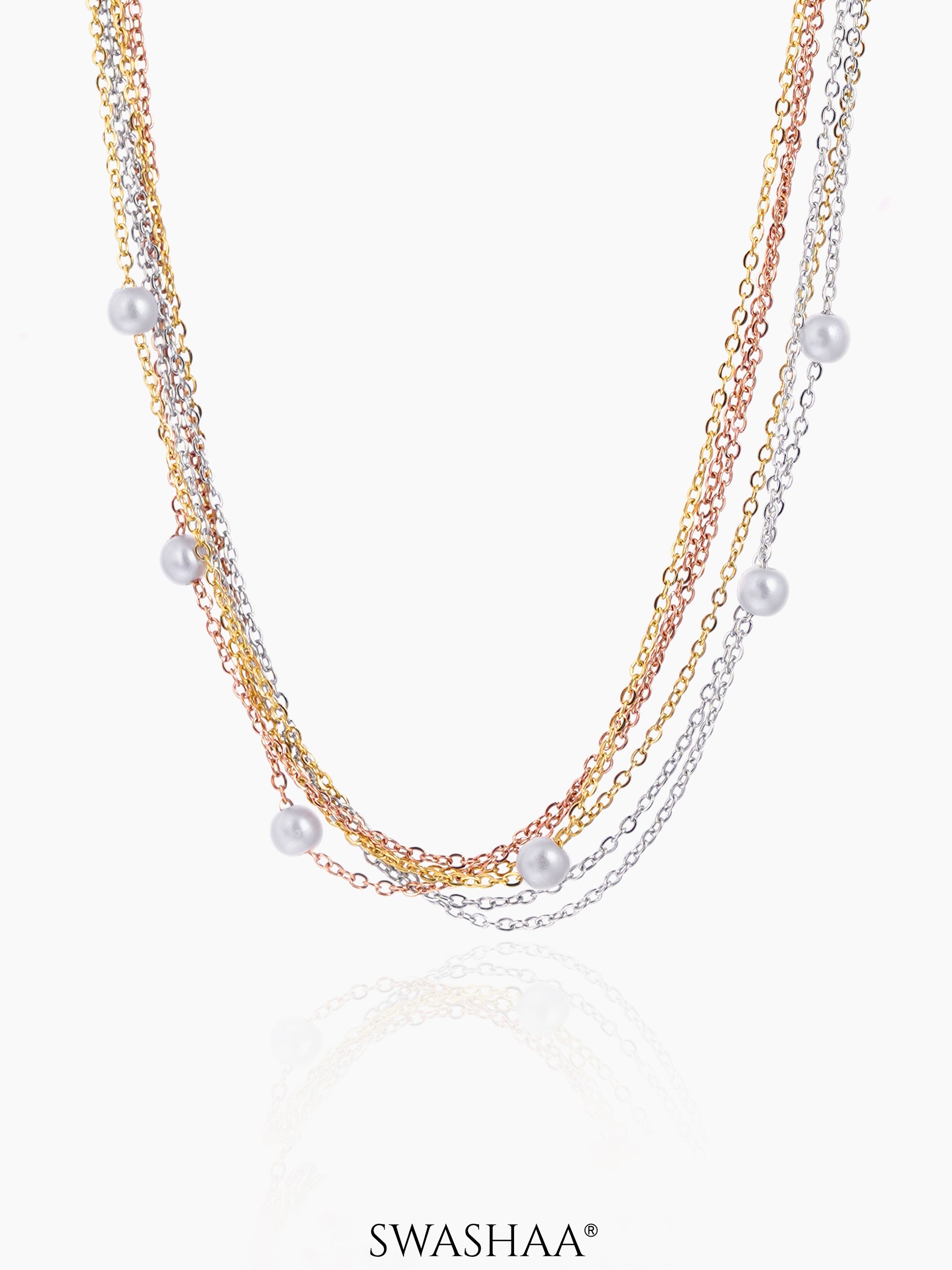 Arohi Pearl Chain Necklace