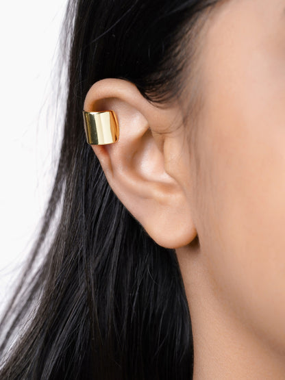Arven Bold 18K Gold Plated Ear Cuffs
