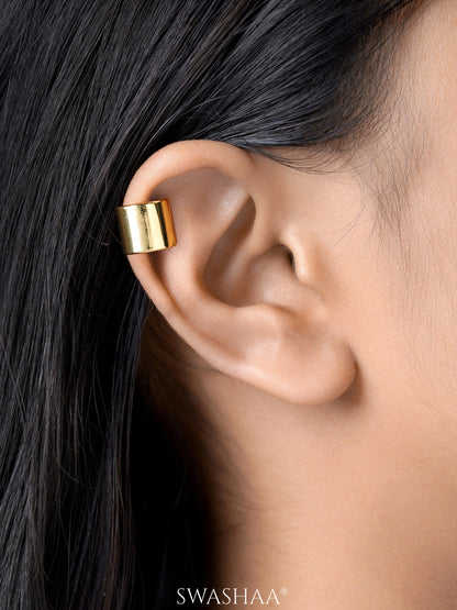 Arven Bold 18K Gold Plated Ear Cuffs