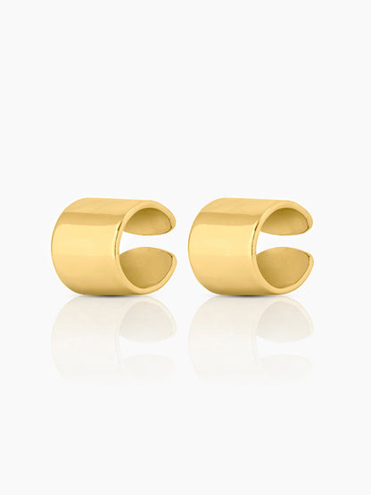 Arven Bold 18K Gold Plated Ear Cuffs