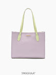 Ashno Leather Tote Bag