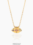 Astra Eye 18K Gold Plated Necklace