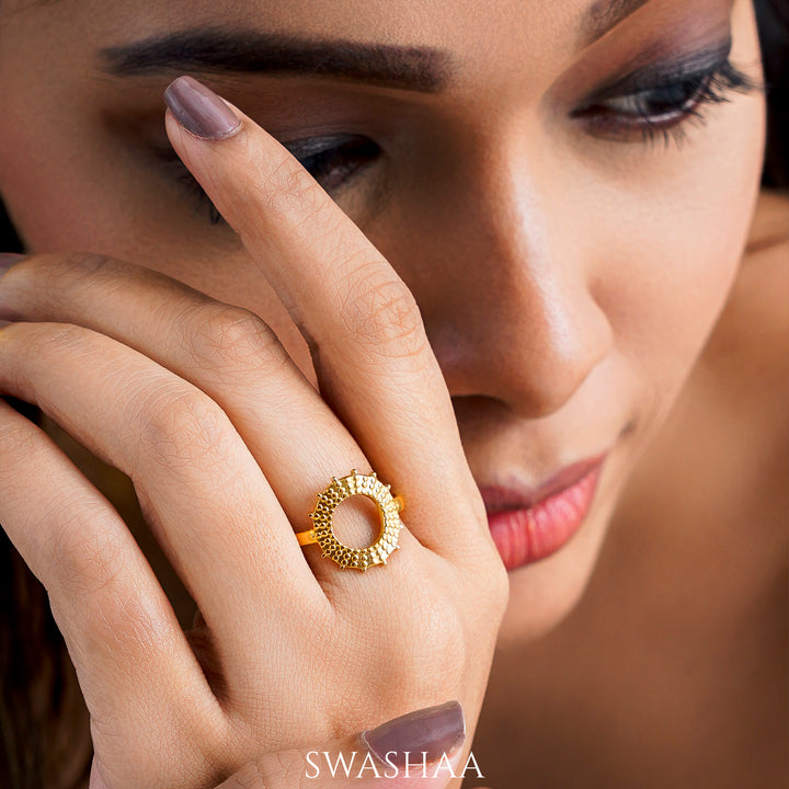 Astrid 18K Gold Plated Ring
