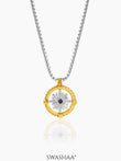 Atlas Circuit Men's Chain Pendant