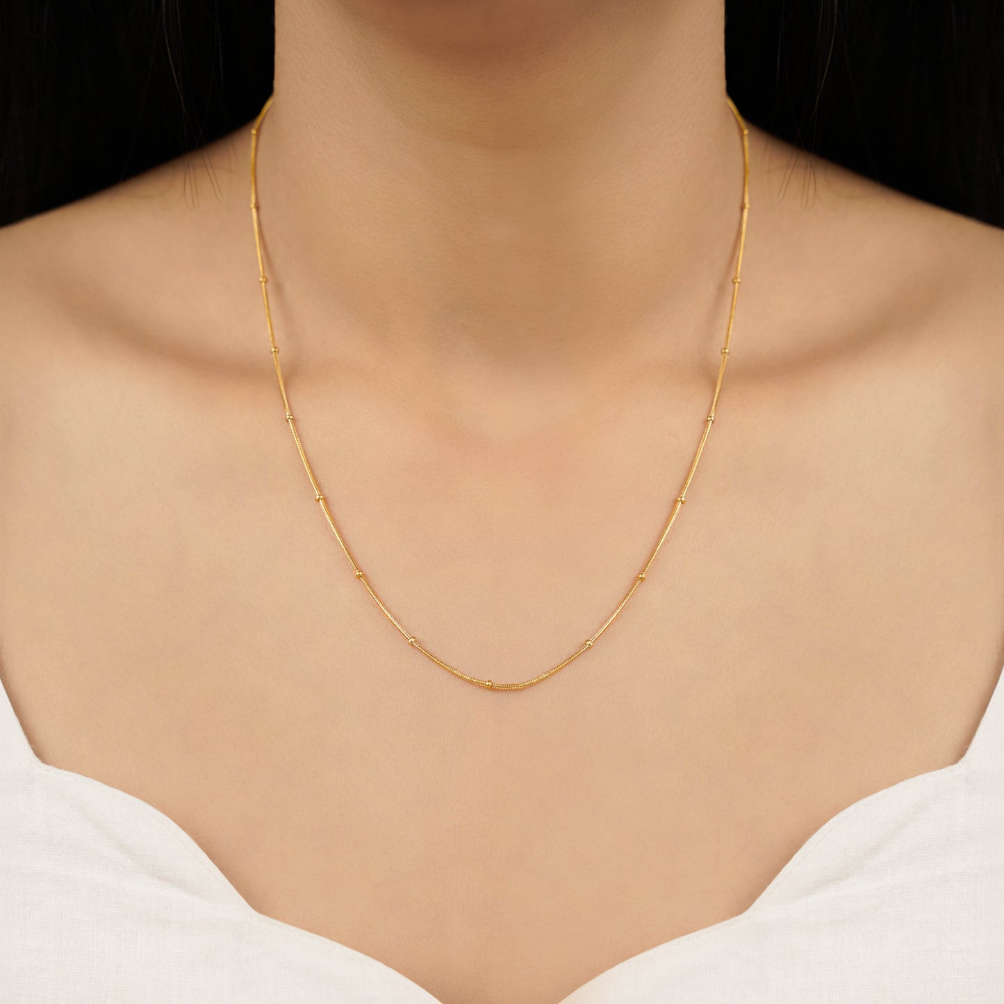 Aulus 18K Gold Plated women's chain