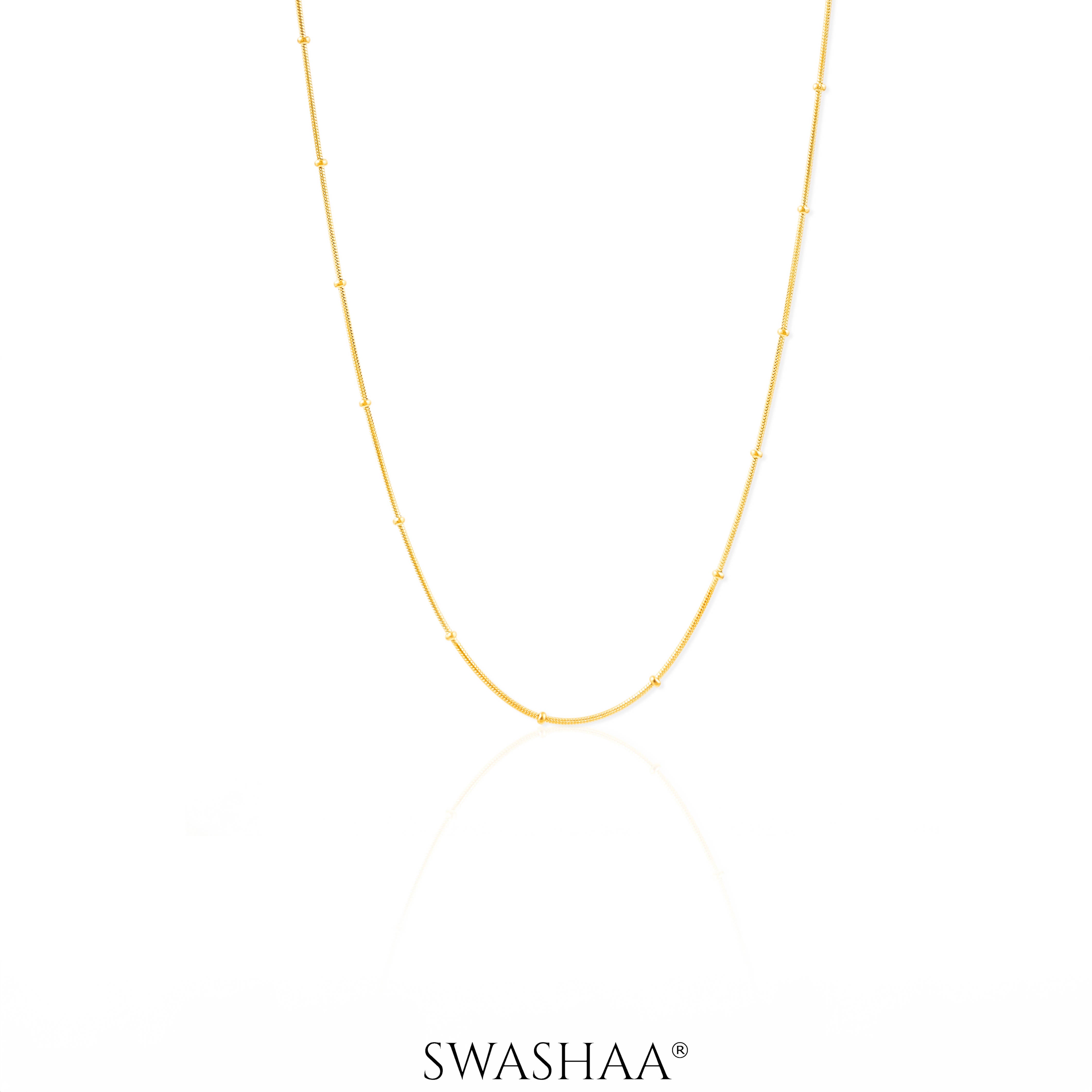Aulus 18K Gold Plated women's chain