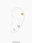 Aurelia 18K Gold Plated Women's Stud Earrings Set