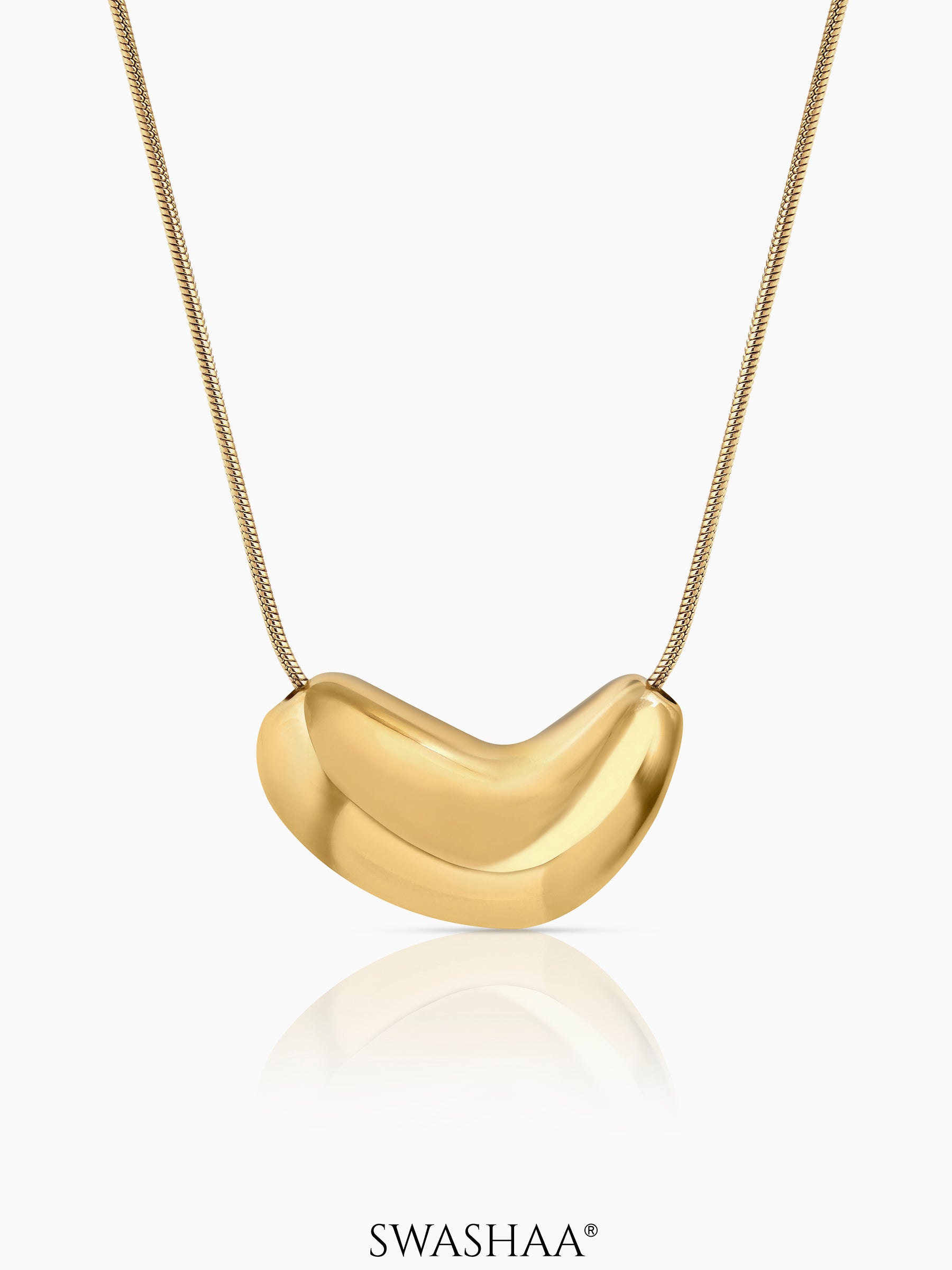 Aurevia Bean Heart Necklace