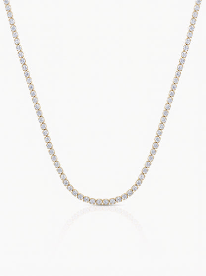 Aurora Diamond 18K Gold Plated Women's Chain 