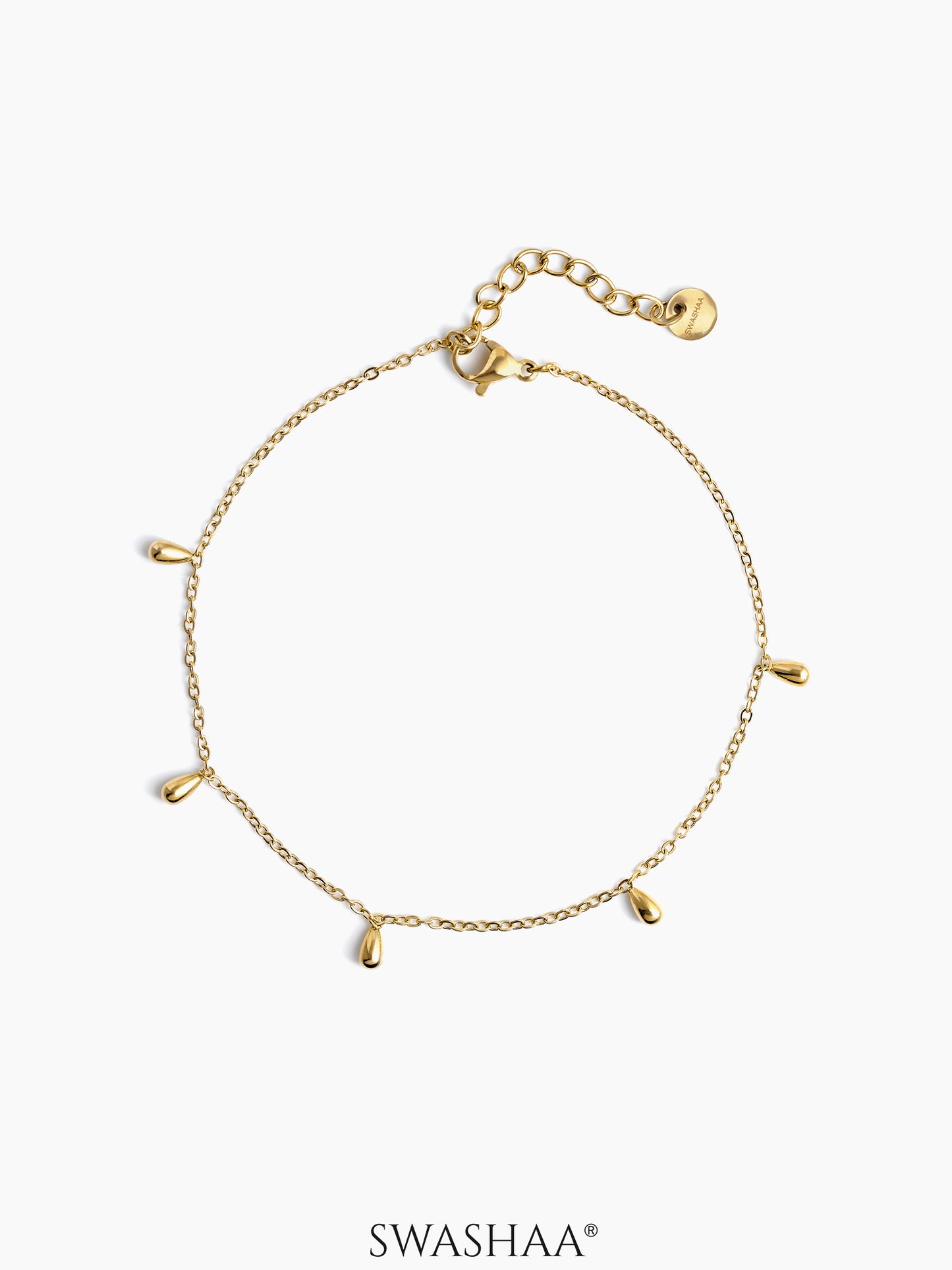 Ava Teardrop Women's Anklet