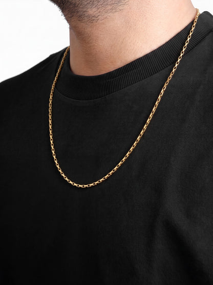 Averett Link 18K Gold Plated Men's Chains