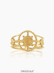 Aza 18K Gold Plated Ring