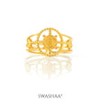 Aza 18K Gold Plated Ring