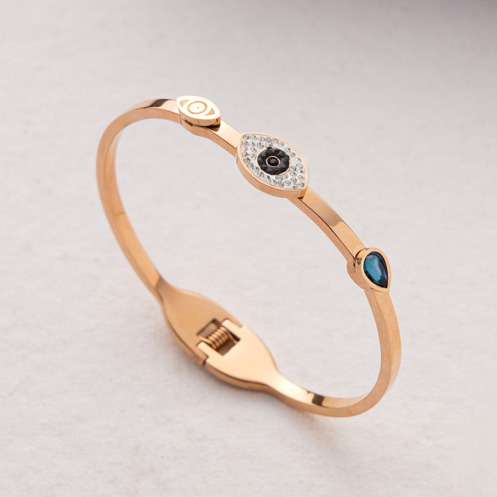 Bailee Evil Eye Rosegold Plated Bracelet