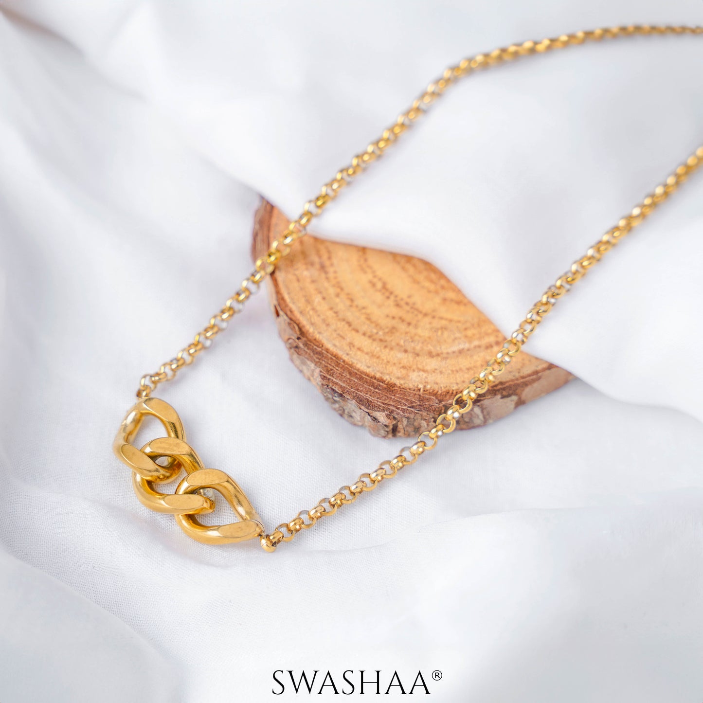 Barbara 18K Gold Plated Necklace