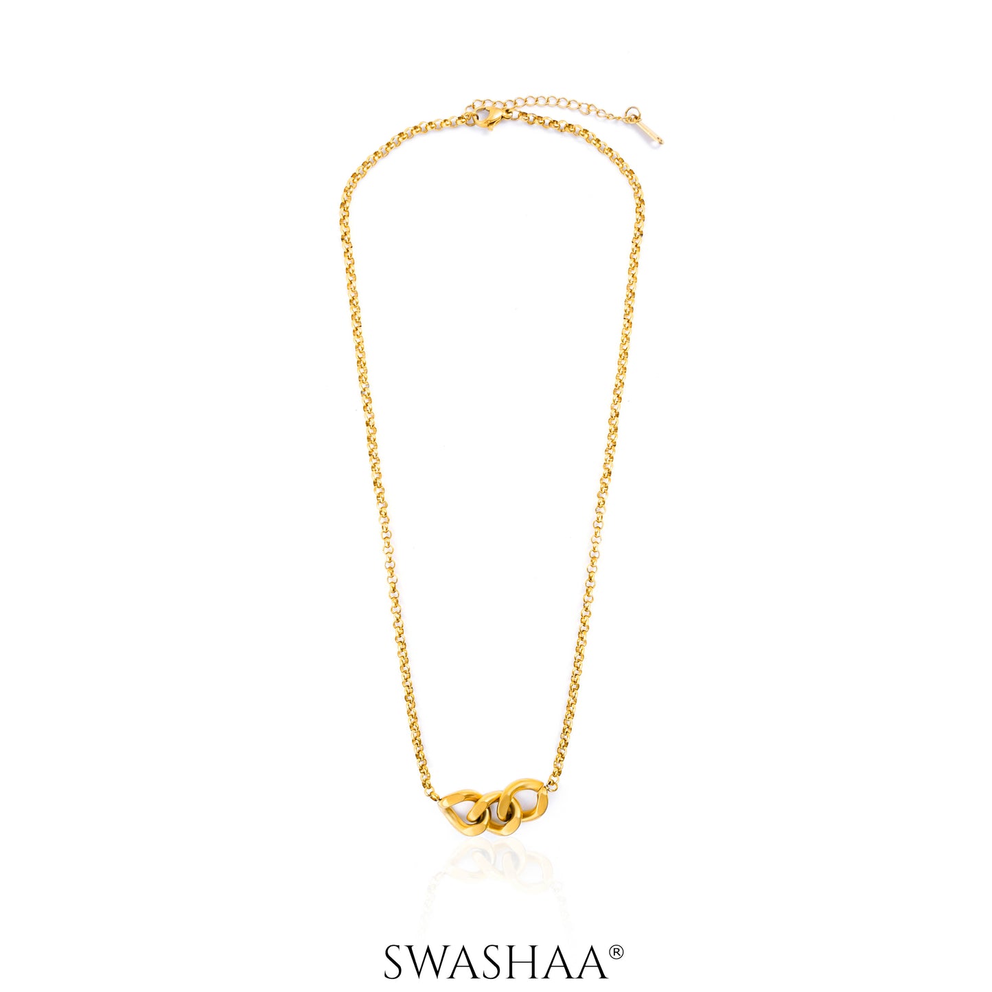 Barbara 18K Gold Plated Necklace