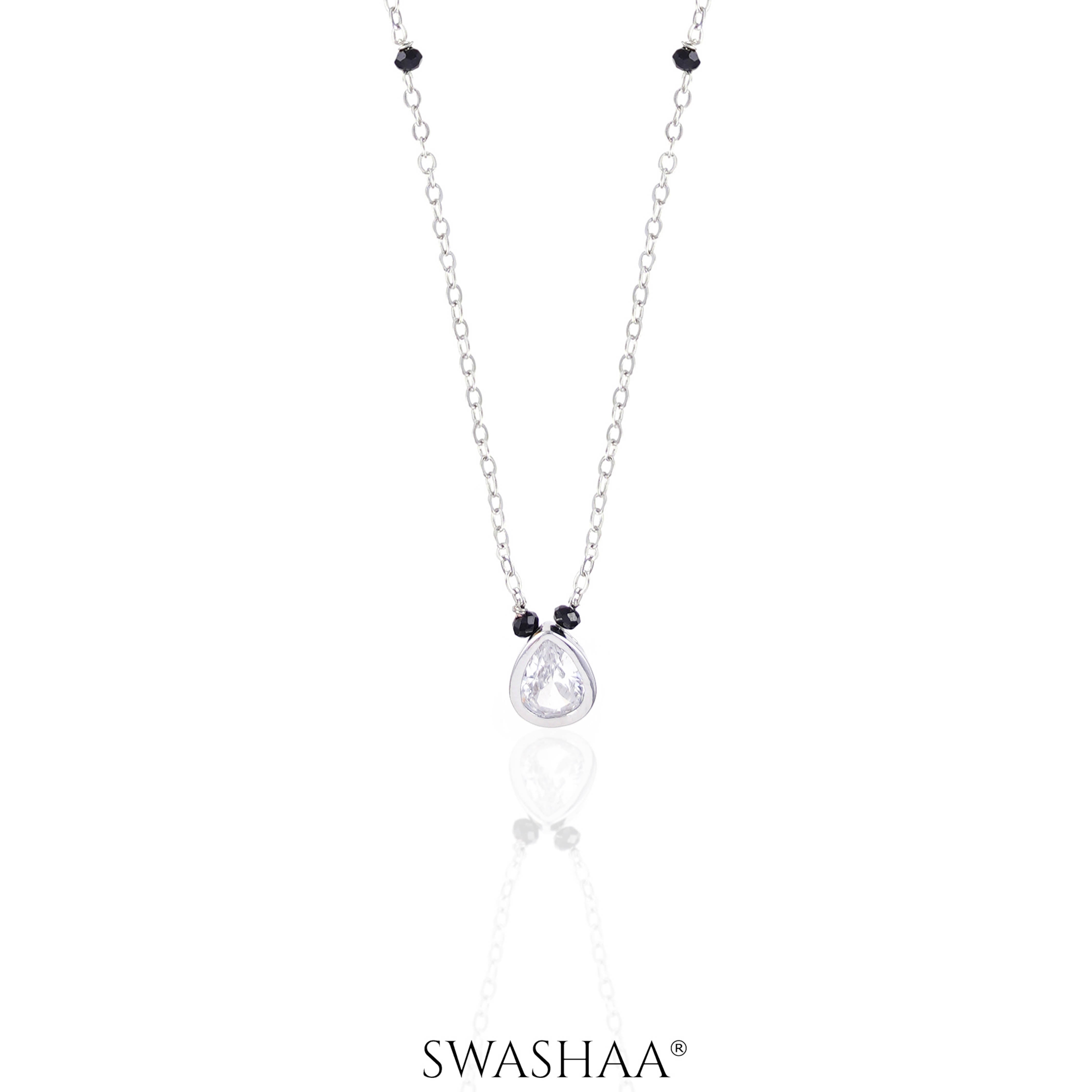 Barkha Silver Mangalsutra