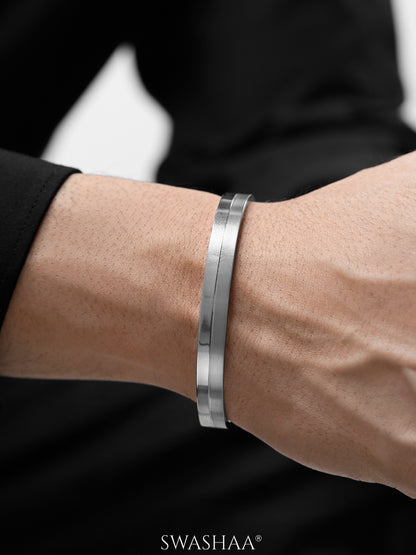 Benjomia Silver Men's Kada