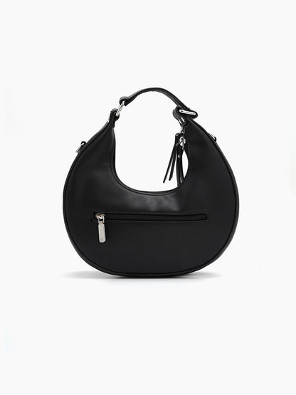 Bianca Black Sling Bag - Swashaa