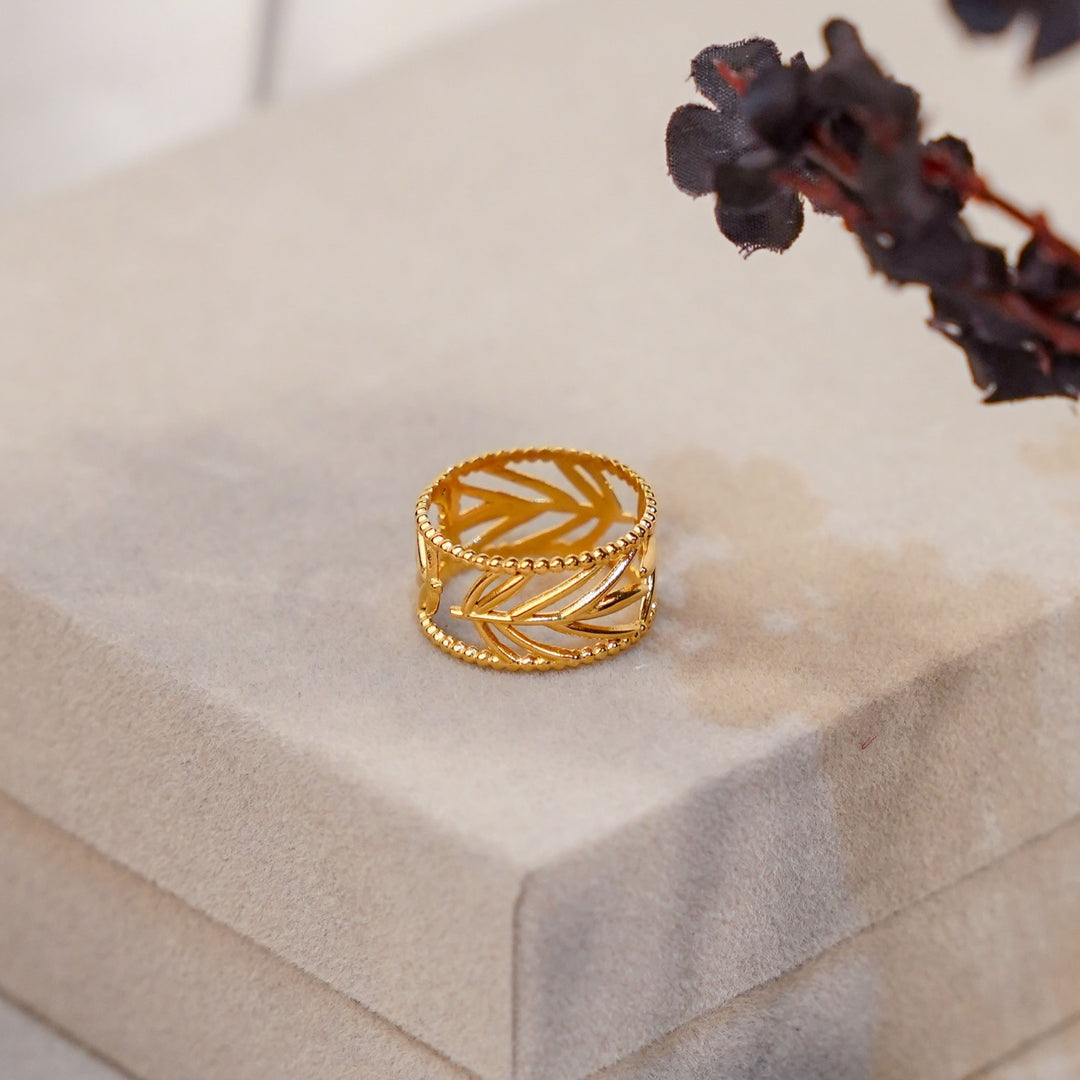 Bliss 18K Gold Plated Ring