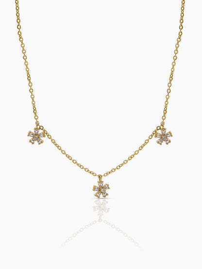 Blossomy 14K Gold Plated Choker - Swashaa