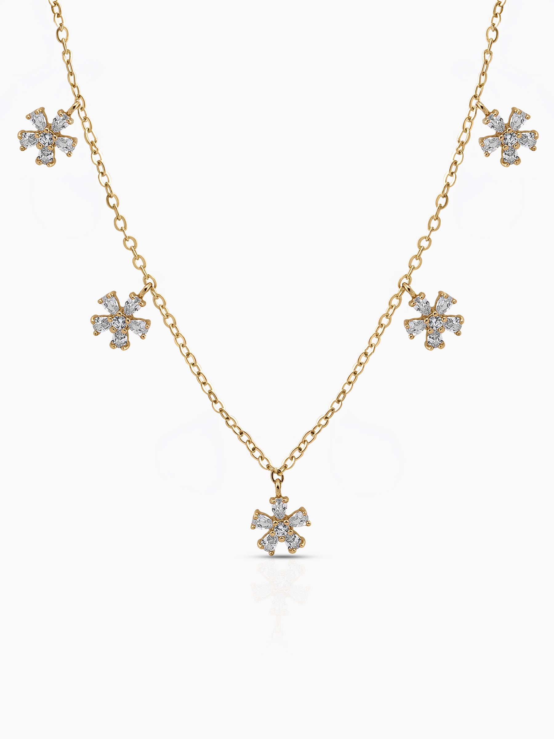 Blossomy 14K Gold Plated Choker