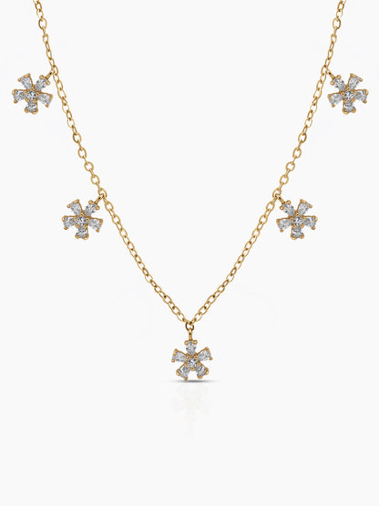 Blossomy 14K Gold Plated Choker