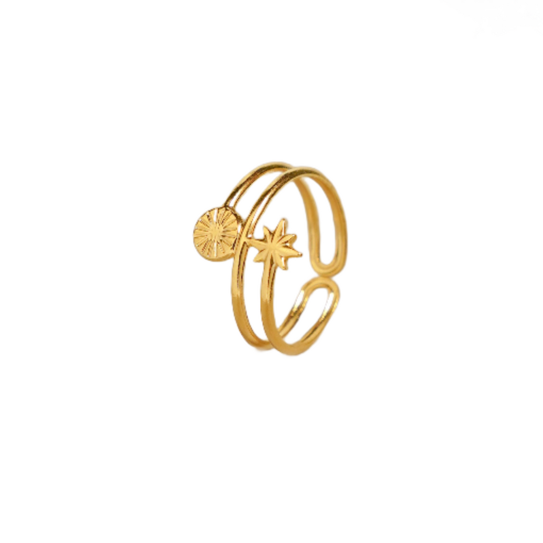 Bodhi 18K Gold Plated Ring