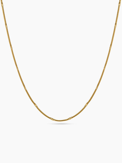 Renza Sleek 18K Gold Plated Women's Chain