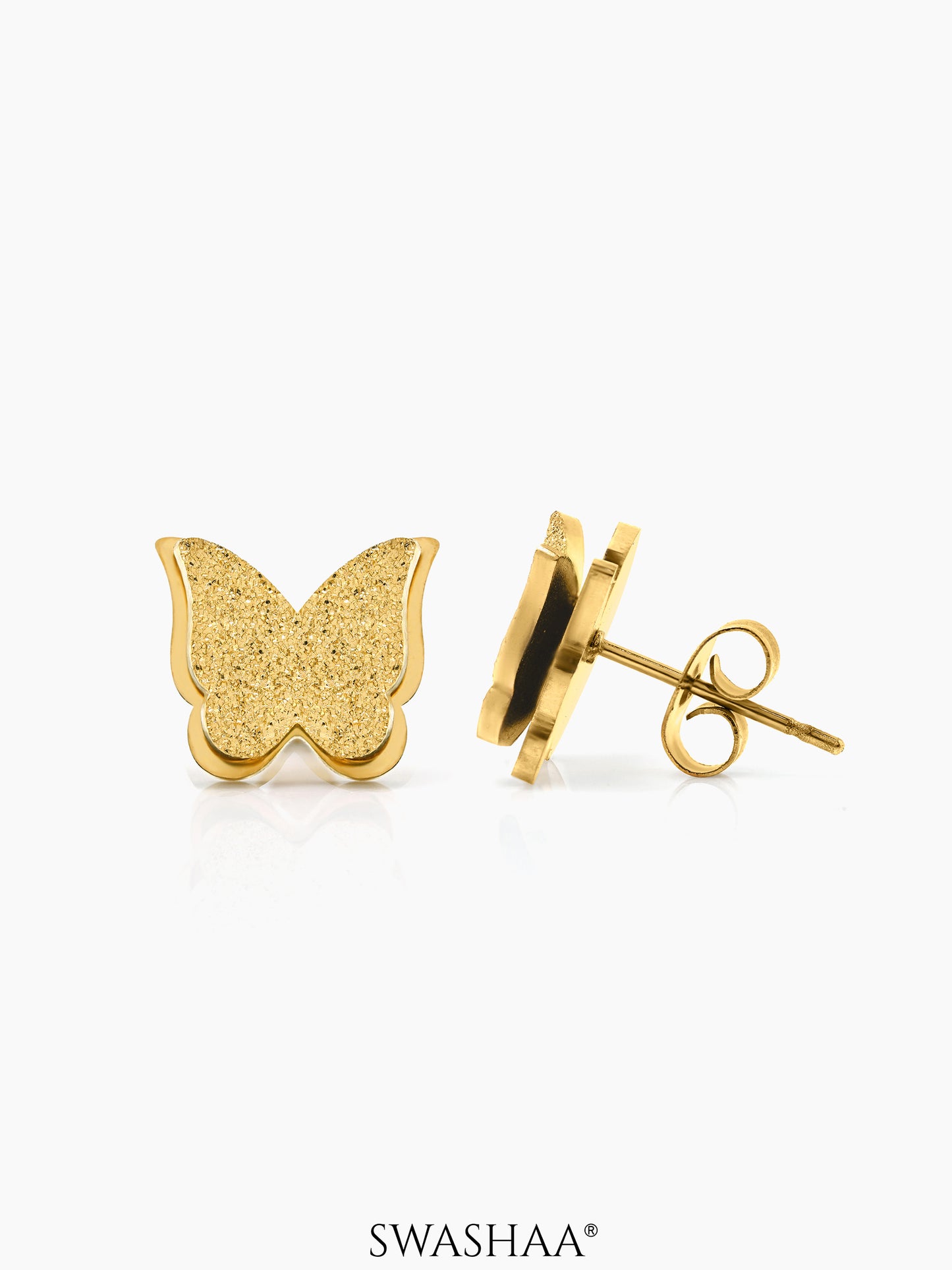 Butterfly Women's Stud Earrings