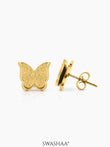 Butterfly Women's Stud Earrings