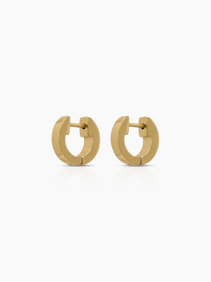Caelan Round Core Women's Hoop Earrings - Swashaa