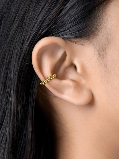 Cairo Beads 18K Gold Plated Ear Cuffs