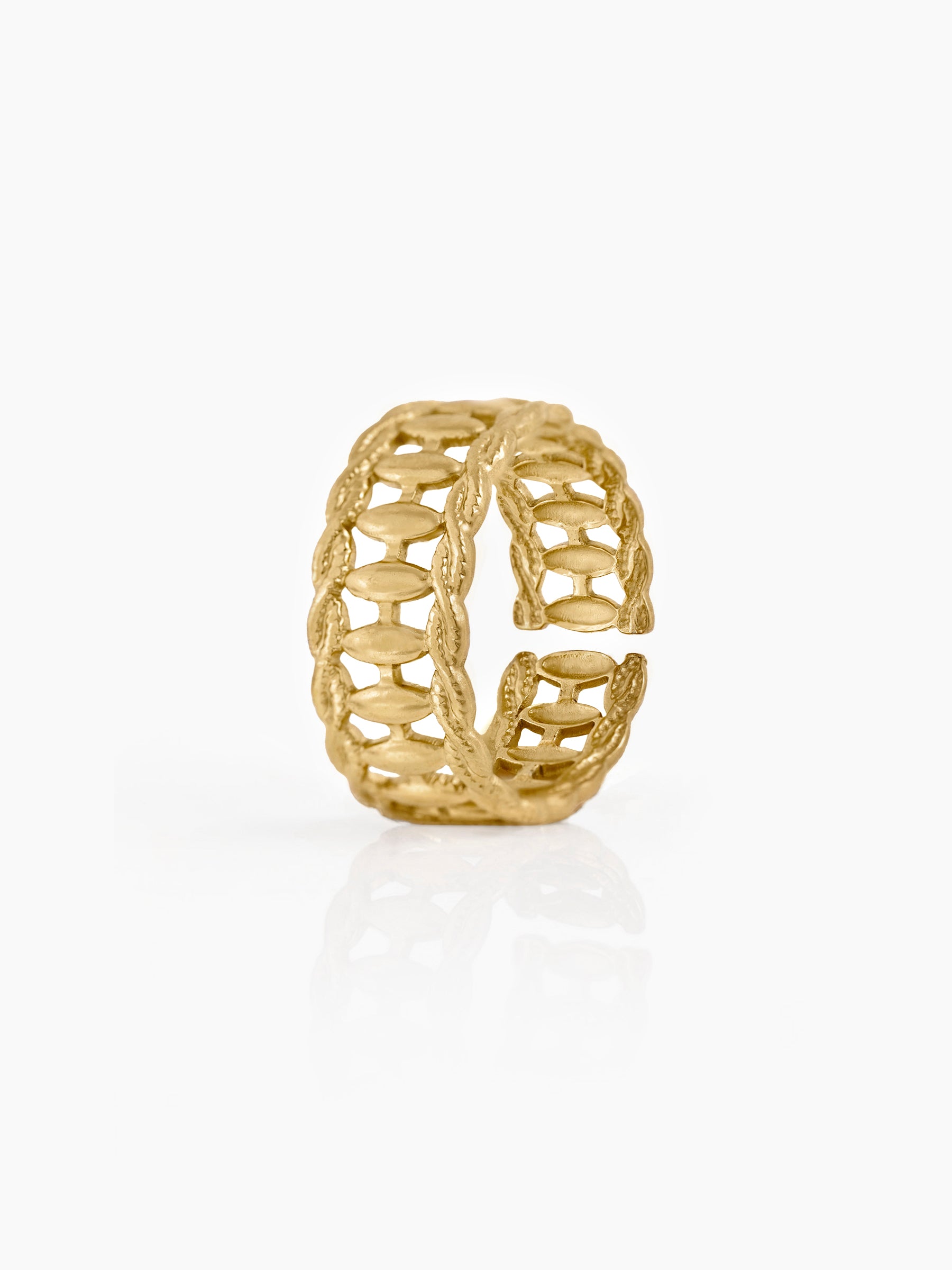 Cala 18K Gold Plated Ring - Swashaa