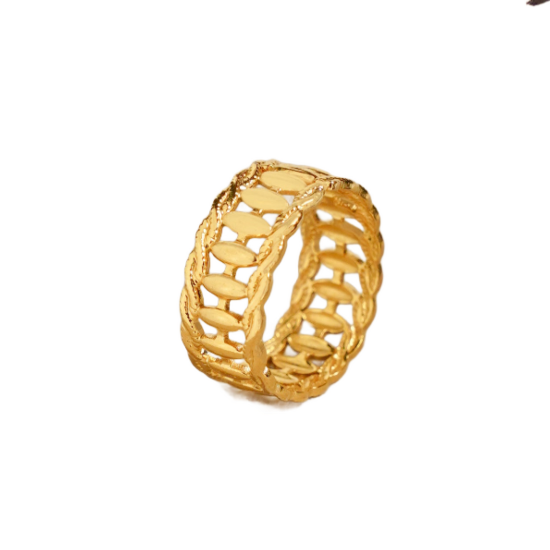 Cala 18K Gold Plated Ring