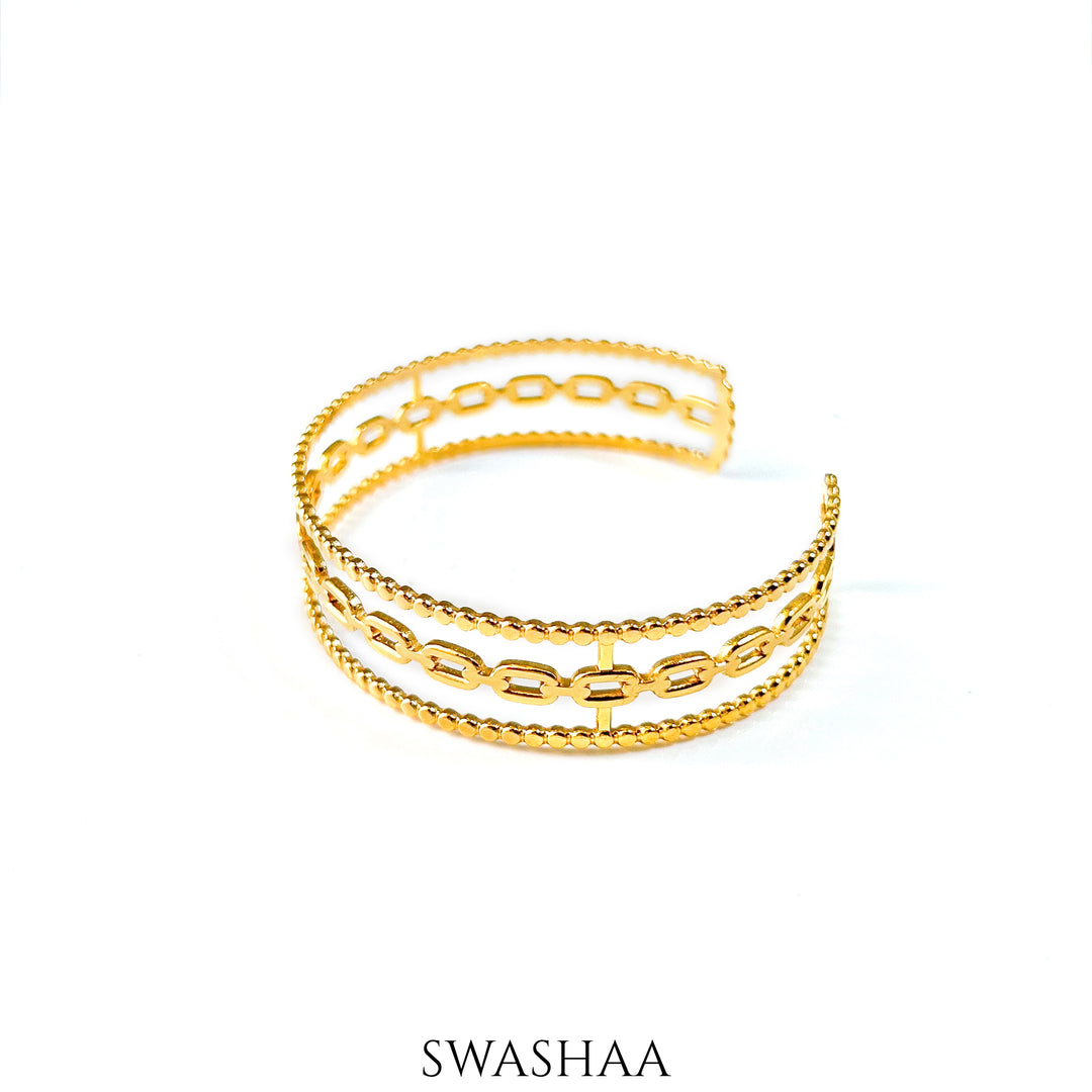 Cambria 18K Gold Plated Bracelet