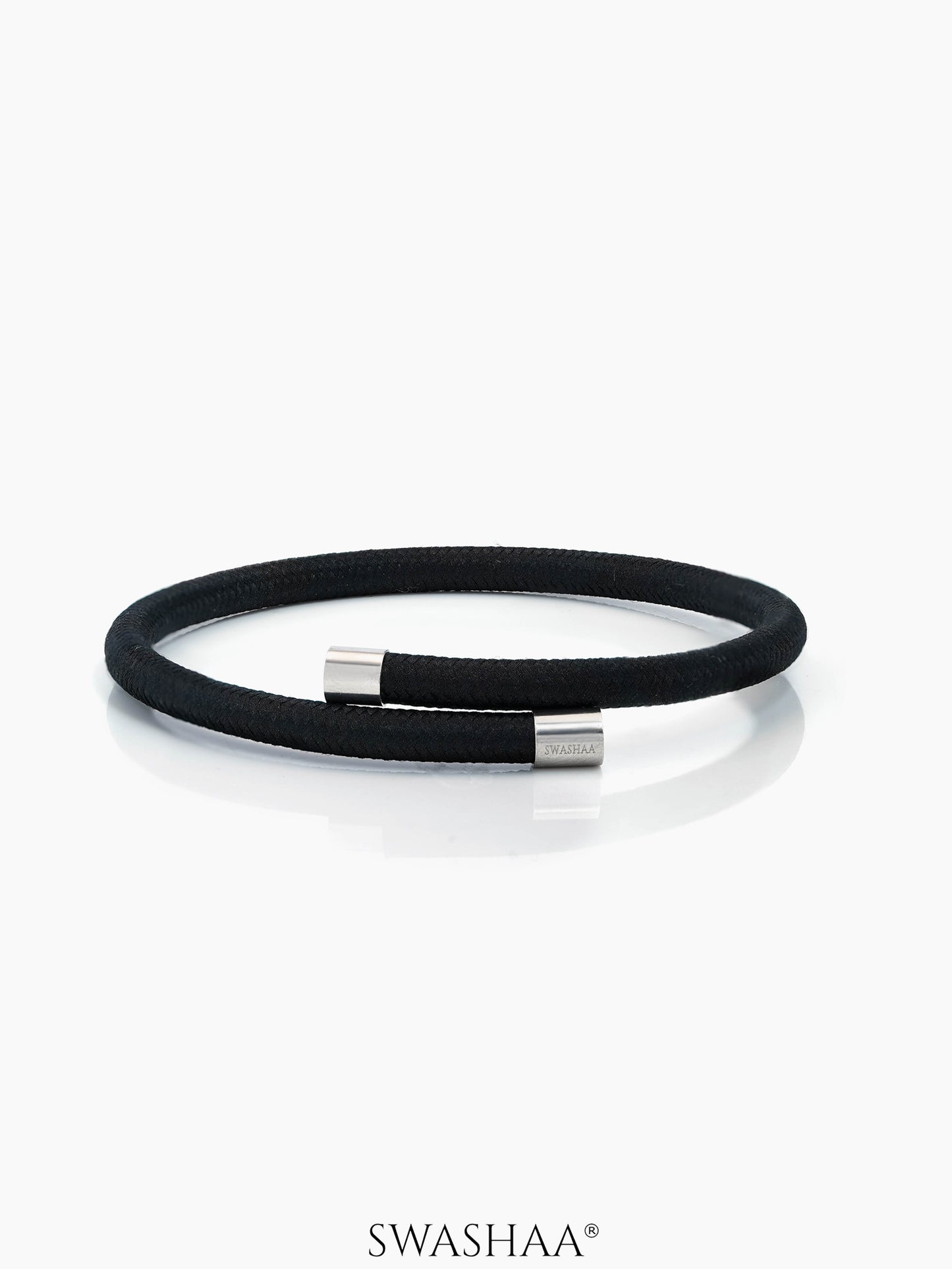 Carbon Curve Men's Rope cuff Bracelet