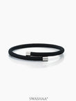 Carbon Curve Men's Rope cuff Bracelet