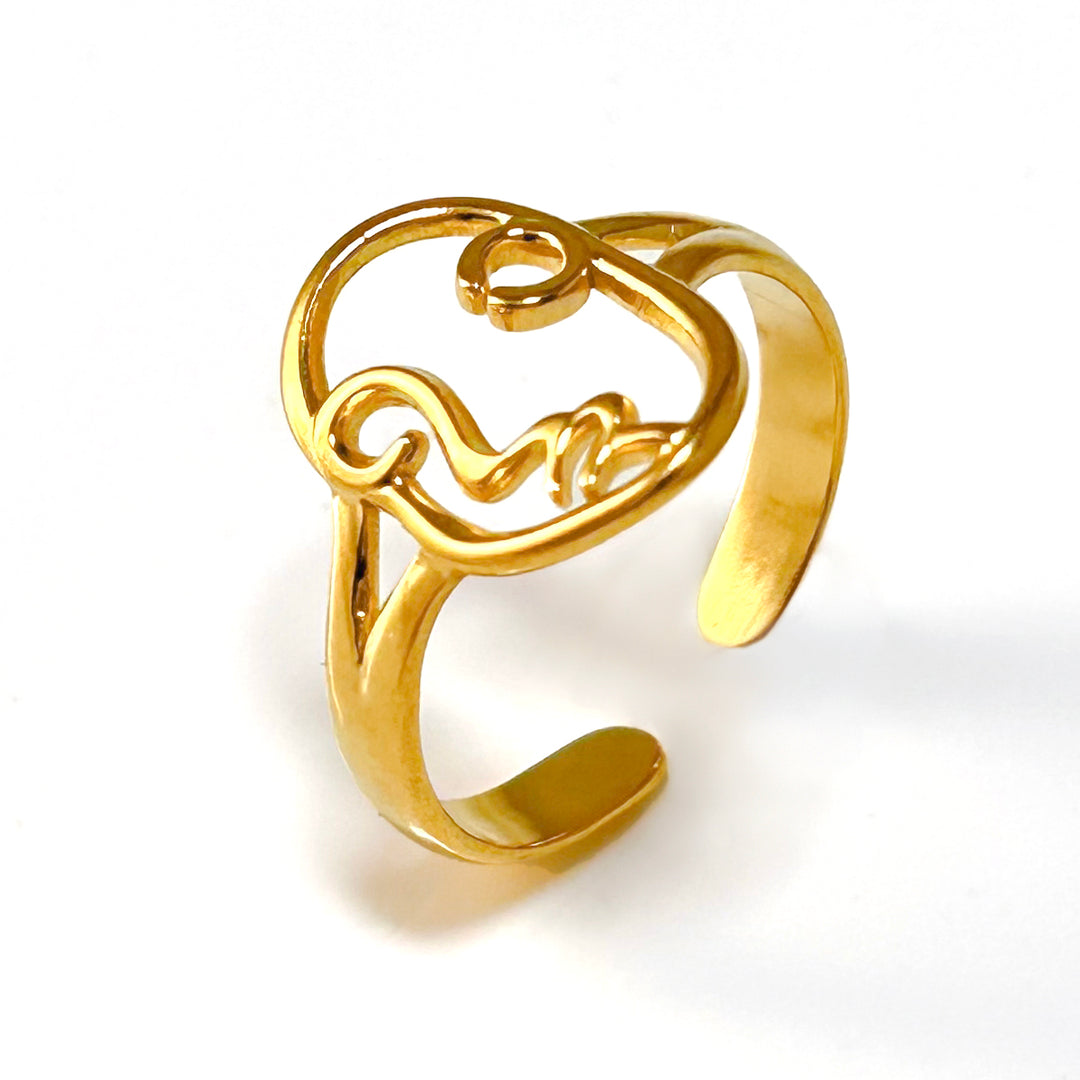Charron 18K Gold Plated Ring